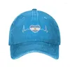 Ball Caps Custom Katoen Hartslag Argentinië Vlag Baseball Cap Hip Hop Mannen Vrouwen Verstelbare Argentijnse Trotse Papa Hoed Zomer