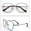 Okulary przeciwsłoneczne Modne okulary retro rama wielokąta Pełna antykwiaźna lekka ultralekka