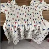 Abiti da ragazza Abito lungo floreale estivo Lolita Bambina per bambini Casual Midi Bambini per adolescenti Vestito da principessa per feste