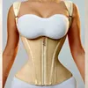 Taillen-Bauchformer, hohe Kompression, Ganzkörperformer, Taillentrainer, Korsett für Damen, Modellierungsgürtel, Tank-Top, Bauchkontrollweste, Fajas Colombianas Girdles 231031