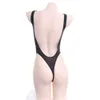 Ani Anime Gentle Bite SS Nanasaki Ai Backless bodysuit badpak uniform kostuum zwart strak turnpakje een stuk badmode cosplay cosplay