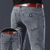 Pantalones vaqueros para hombre Ropa de diseñador Hombres Otoño Moda coreana Elástico Estiramiento Ajustado Ajuste Versátil Juventud Delgado Masculino Pantalones pitillo Pantalones 231031