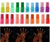 20 färger serie fluorescerande neon lysande nagellack gel nagellack för glöd i dark7375781