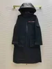 Kadın Ceketleri Popüler Milan Pist Paltoları 2021 Kapüşonlu Uzun Kollu Tasarımcı Markası Aynı Stil 0301-7 0ZSN