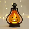 Nocne światła Kreatywne Halloween Lattern Pumpin Lantern Portable Mała atmosfera Lampa Dekoracja Dekoracja Rekwizyty Lekkie ZD922