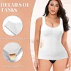 Women's Shapers Seamless Shapewear Tank Top For Women Tummy Control Waist Trainer Body Shaper Smooth Invisible Slimming Underwear Vest With