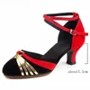 Dress Shoes 2023 Girls Professional Latin Dance Woman High Heel Summer Ballroom Women Big Size 33-42