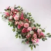 Faux kwiatowa zieleń 50 100 cm DIY Wedding Flower Mur