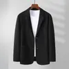 Trajes de hombre moda negocios Casual versión coreana guapo Delgado británico gabardina seda hielo protector solar primavera verano Blazer