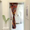 Curtain Hanging Cotton Linen Door Nordic Style Half Partition Curtains For Bedroom Living Room Kitchen Home Decoration 231101
