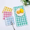 Rengöringdukar Microfiber Kitchen Handduk 4st 13 13 "Square Servett Torka trasa absorberande skålduken Diskduk Tillbehör