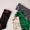 Femmes chaussettes mode coton 3D Art longue femme rayé drôle Streetwear Calcetines Mujer Medias