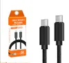 نايلون مضفر من النوع C إلى C Cable 60W PD Typec Cable 3A كابل الشحن السريع لـ 15 Samsung