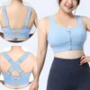 Completo da yoga Taglie forti Cerniera da donna Reggiseno sportivo da palestra antiurto L-5XL Raccolta allenamento Fitness da corsa traspirante ad asciugatura rapida