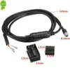 Neues Auto-AUX-Hilfskabel 3,5 mm 12-poliges schwarzes Audio-Buchsen-Musikkabel für BMW E60 E63 5 6 Serie 550i 520d 525d 525xd 530d 530xd