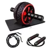 Zitbanken Ab Wheel Home Gym Workout Machine Weerstandsbanden Springtouwen Fitnessapparatuur voor Heren Dames Buikspieroefeningen 231031