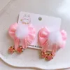 Hair Accessories Children Clips Year Princess Bow Ball Streamer Bell Pins For Girl Fashion