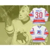 Niestandardowe Les Binkley Toronto Toros WHA Hockey Jersey Nowy dowolny numer TOP STITCHED S-L-XL-XXL-3XL-4XL-5XL-6XL