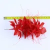 1 Pcs Customzied Turkey Goose Feather 25-30cm Natural Tail Feather for Party Headdress Decoration Flower Colorful