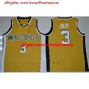 NCAA Wake Forest Demon Deacons Tim College # 21 Duncan Jersey Noir Blanc Or Cousu # 3 Chris Paul Basketball Maillots Chemises