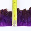 1メートルキジの羽毛トリム​​天然ルースタープルームリボンクラフト縫製服diy手工芸装飾アクセサリー