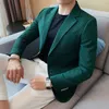 Men's Suits 2023 Spring And Autumn Suit Blazer Fashion British Style Slim Fit Coat High Quality S-4XL