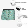 Underpants Polka Dot Men's Underwear Boxer Briefs Shorts Panties Sexy Breathable For Homme S-XXL