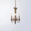 Chandeliers American Country Retro Candle Chandelier Living Room Dining Light Luxury Simple Bedroom Lamp Decoration Interior