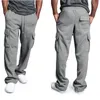Men's Pants Cargo Track Street Bottoms Winter Fitness Gym Workout Running Training Exercise Breathable Soft Male Sweatpant 231031