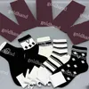 Mens High Socks Designer jesienne zimowe pończochy Pure Cotton Men Socks 5Pair z pudełkiem