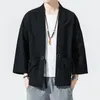 Abbigliamento etnico Giapponese retrò Kimono Robe Cardigan Camicia Uomo e donna Casual Yukata Haori Summer Thin Coat Top Protezione solare Beach 230331