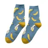 Vrouwensokken Fashion katoen voor mannen en Harajuku Cartoon Food Fruit Creative Funny Avocado Sock Beautiful Foot Dress