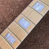 Custom shop, made in China, chitarra elettrica di alta qualità, tastiera in acero, doppio ponte tremolo, hardware dorato, spedizione gratuita