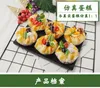 Dekorativa blommor 6st Simulation Cake Food Livläge Donut Fruit Small Bread Bakery Home Decoration Window Party Pography Props