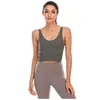 Yoga Sports Lulus underkläder Kvinnor som samlar styling Vest-Style Lemon BH stockproof Running Fitness Bröst Pad borttagbar LU-023 LULULEMENSAG35