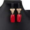 Naszyjniki Zestaw afrykańskiego złotego koralika cylinder koraliki koralowce oryginalne ciemnoczerwoną mody ręcznie robioną biżuterię dla kobiet panny młodej ślub