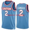 Basketball College Dayton Flyers Jersey 15 DaRon Holmes II 2 Toumani Camara 22 Mustapha Amzil 24 Elvis 11 Malachi Smith 4 Koby Brea 23 R.J Blakney NCAA