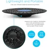 Twist Boards Yoga Balance Board Disc Round Waist Twister 360 Degree Rotation Exerciser Fitness Equipment Children Adult Waist Twisting Plate 231101