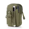 Men Bolsa Tática Molle Bolsa Cintura Bolsa Pacote de bolso pequeno Pacote militar Pacote de viagem Bolsa de viagem Bolsas de acampamento Back238a