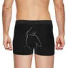 Underpants Leias Lips In Black Man's Boxer Briefs Minimalist Highly Breathable High Quality Print Shorts Birthday Gifts