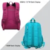 Borse da scuola Mochila Feminina Nylon Zaino grande casual per ragazze adolescenti 2023 Zaini da viaggio Borsa da donna Zaino per laptop