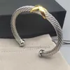 charm Bangle High bracelets women x luxury Bracelet for Women designer woman Quality Station Cable Cross Collection Vintage Ethnic Loop Hoop Punk Jewelry Band 1EFW