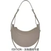 qualità specchio Numero dix borsa da viaggio mezza luna Borsa cyme in vera pelle liscia Borsa di lusso Borse firmate Lady Cross body Donna uomo Hobo clutch Borse a tracolla