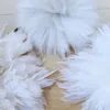 White Natural Rooster Saddle Plumes 4-6 Inch Hackle Feathers 1000pcs/lot for DIY Jewelry Dreamcather Earring Decoration