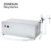 Zonesun ZS-YTPPR2 máquina de enchimento líquido 2 cabeças alta taxa de fluxo bomba peristáltica baixa cola viscosa linha de embalagem de óleo de salada