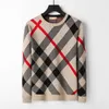 Męskie projektanci swetry pullover men damski swetra bluza z długim rękawem haft haftowe pary odzieżowe zimowe ciepłe topy W52