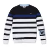 Pulls pour femmes "Vente de pull tricoté haut de gamme pour hommes rayés, chaud, sport d'automne, haut de golf, design luxueux et à la mode" 231031