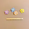 Hair Accessories Vintage Japanese Sweet Braided Butterfly Bowknot Pearl Lovely Children's Chain Korean Style Clip