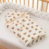 Dekens Born Swaddles Deken Zacht en gezellig Babyslaapzak Warme kinderwagenhoes