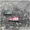 Ami da pesca Ami da pesca Haimaluo Jig Head Hook Parte Happy Soft Lure Acqua salata artificiale Sea Bassfishing Bait Swimbait Tackle Fish Dhw6V